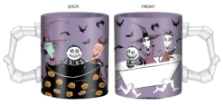 Nightmare Before Christmas 20oz Mug With Sculpted Handle