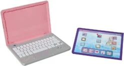 Disney Princess Style Collection Play Laptop With Lights 70594 -Toy Haven 039897705941 03