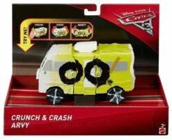 Disney Pixar Cars 3 Crunch & Crash Arvy Vehicle FCT04 7 Disney Pixar Cars 3 Crunch & Crash Arvy Vehicle FCT04 -Toy Haven 03 1624