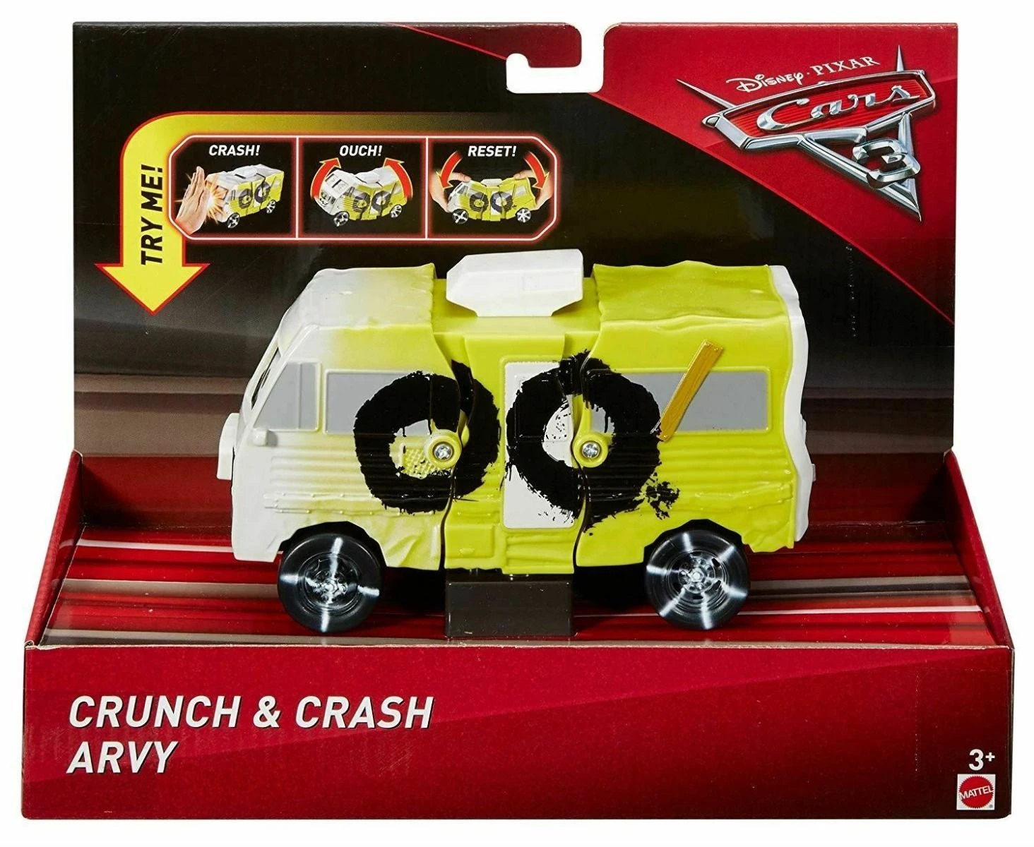 Disney Pixar Cars 3 Crunch & Crash Arvy Vehicle FCT04 5 Disney Pixar Cars 3 Crunch & Crash Arvy Vehicle FCT04 - Image 3