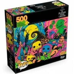 FUNKO The Nightmare Before Christmas Blacklight 500-Piece Pop! Puzzle