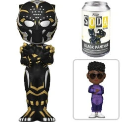 FUNKO Marvel Black Panther Wakanda Forever Black Panther Soda Vinyl Figure