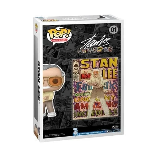 FUNKO Marvel Stan Lee Comic Cover Pop! Vinyl Figure W/ Case #01 5 FUNKO Marvel Stan Lee Comic Cover Pop! Vinyl Figure W/ Case #01 - Image 3