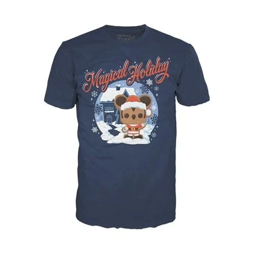 LOUNGEFLY Funko Boxed Tee Disney Holiday Santa Mickey Shirt 5 LOUNGEFLY Funko Boxed Tee Disney Holiday Santa Mickey Shirt - Image 3