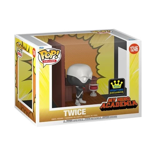 FUNKO My Hero Academia Twice (Hideout) Deluxe Pop! Vinyl - Specialty Series 4 FUNKO My Hero Academia Twice (Hideout) Deluxe Pop! Vinyl - Specialty Series - Image 2