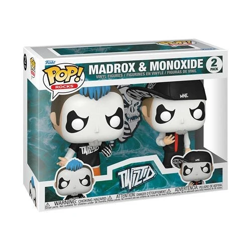 FUNKO Twiztid Madrox And Monoxide 2 Pack Pop! Vinyl Figure 4 FUNKO Twiztid Madrox And Monoxide 2 Pack Pop! Vinyl Figure - Image 2