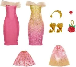 Disney Princess Life Belle Mix & Match With 10 Outfit F4625 11 Disney Princess Life Belle Mix & Match With 10 Outfit F4625 -Toy Haven 46252