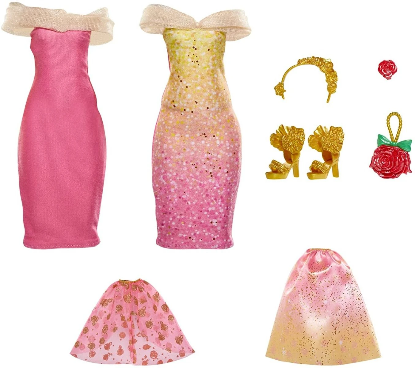 Disney Princess Life Belle Mix & Match With 10 Outfit F4625 5 Disney Princess Life Belle Mix & Match With 10 Outfit F4625 - Image 3