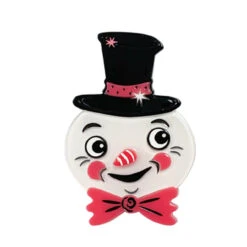 Johanna Parker X Lipstick & Chrome Best In Snow Brooch