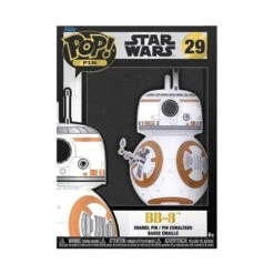 Funko Pop! Star Wars BB-8 With Lighter GITD Large Enamel Pop! Pin -Toy Haven 51cab8ab92134ebc92fb9621199fb50a