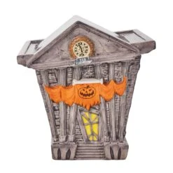 Enesco Halloween Town City Hall Cookie Jar