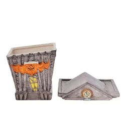 Enesco Halloween Town City Hall Cookie Jar -Toy Haven 6010946 5