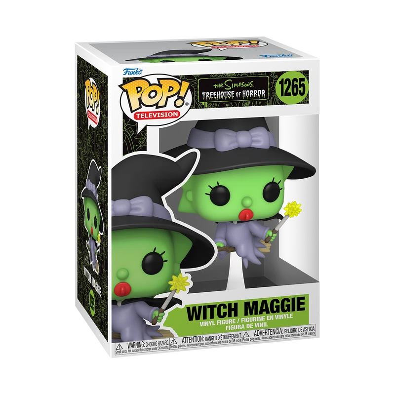 FUNKO The Simpsons Witch Maggie Pop! Vinyl Figure 4 FUNKO The Simpsons Witch Maggie Pop! Vinyl Figure - Image 2