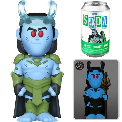 FUNKO Marvel What If? Frost Giant Loki Soda Vinyl Figure 3 FUNKO Marvel What If? Frost Giant Loki Soda Vinyl Figure