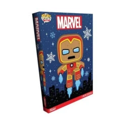 LOUNGEFLY Funko Boxed Tee Marvel Holiday Gingerbread Ironman Shirt -Toy Haven 67e44664edec46718abcdb6b941f1886