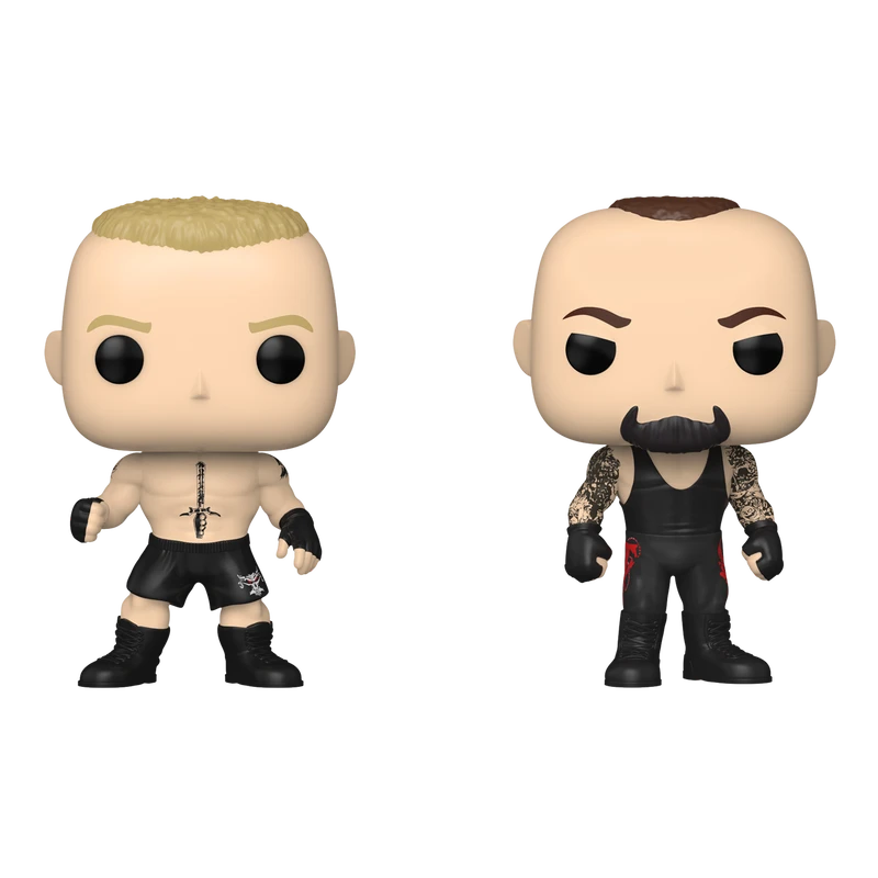 FUNKO WWE Brock Lesnar And Undertaker Pop! Vinyl Figure 2-Pack 3 FUNKO WWE Brock Lesnar And Undertaker Pop! Vinyl Figure 2-Pack