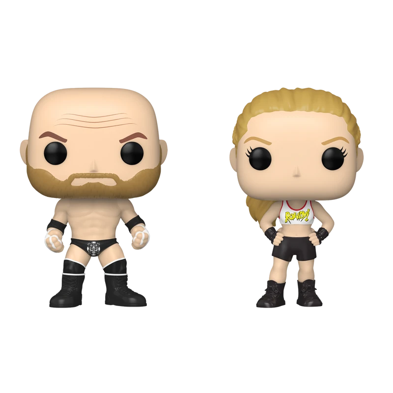 FUNKO WWE Triple H And Ronda Rousey Pop! Vinyl Figure 2-Pack 3 FUNKO WWE Triple H And Ronda Rousey Pop! Vinyl Figure 2-Pack