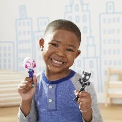 Disney Spidey And His Amazing Friends Black Panther And Ghost Spider Hero Reveal 2 Pack F1469 -Toy Haven 71a4bs j1ss. ac sl1500