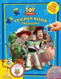 Disney Pixar Toy Story4 Sticker Book Treasury 2764348878