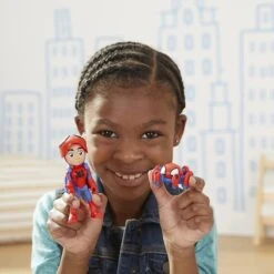 Disney Spidey And His Amazing Friends Trace-E And Spidey Hero Reveal 2 Pack F1469 -Toy Haven 71uydnhou2s. ac sl1500