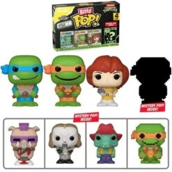 FUNKO Teenage Mutant Ninja Turtles 4-Pack Series 1 Bitty Pop!