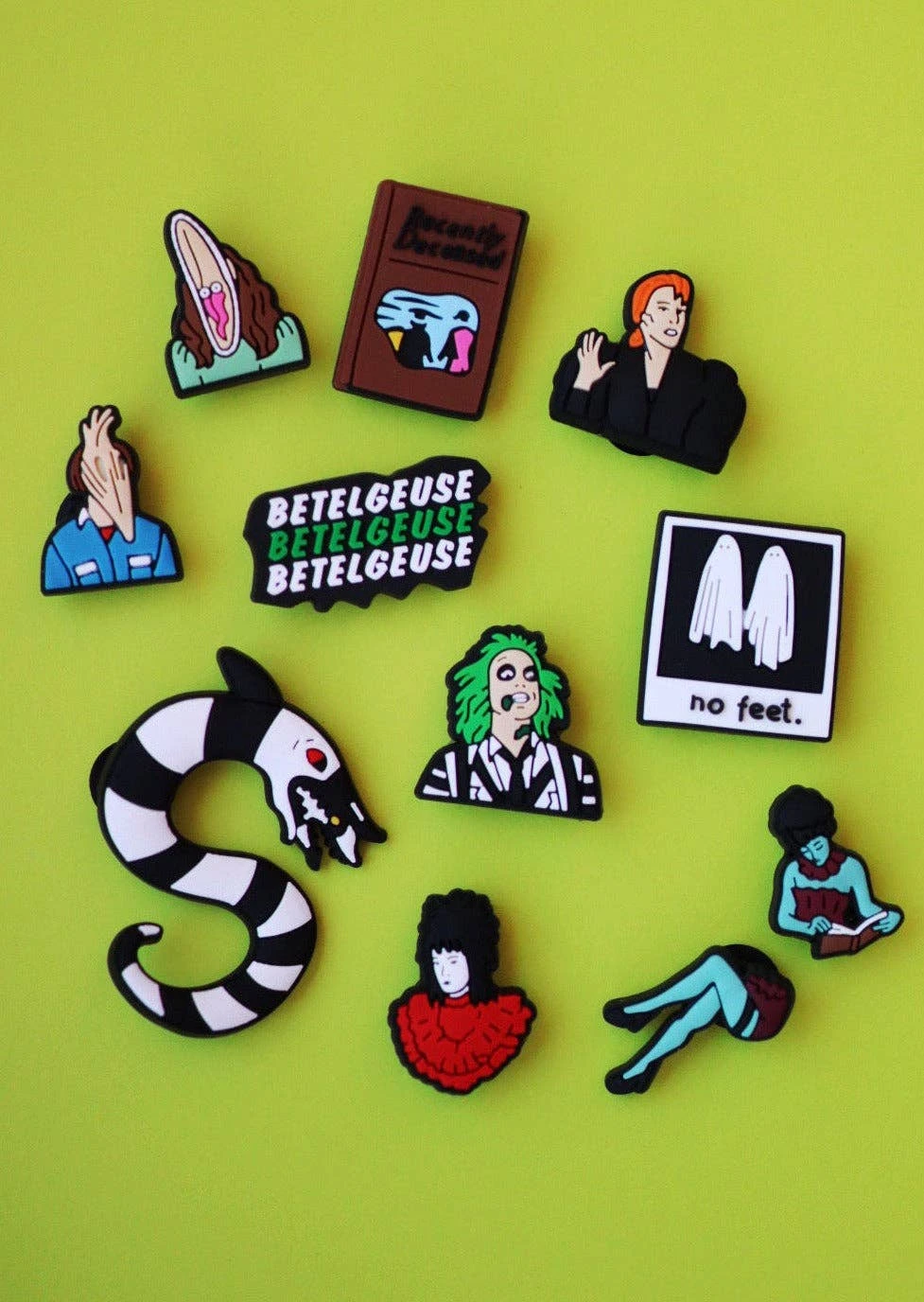 Lady Moon Co.® - BEETLEJUICE SHOE CHARMS 3 Lady Moon Co.® - BEETLEJUICE SHOE CHARMS