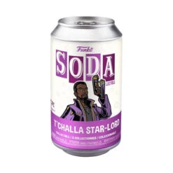 FUNKO Marvel What If T'Challa Star-Lord Soda Vinyl Figure 9 FUNKO Marvel What If T'Challa Star-Lord Soda Vinyl Figure -Toy Haven 7ae71d6b3541486580043267eeea7271