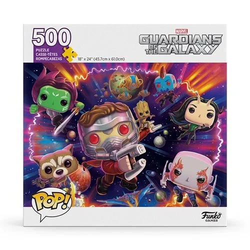 FUNKO Guardians Of The Galaxy 500-Piece Pop! Puzzle 3 FUNKO Guardians Of The Galaxy 500-Piece Pop! Puzzle