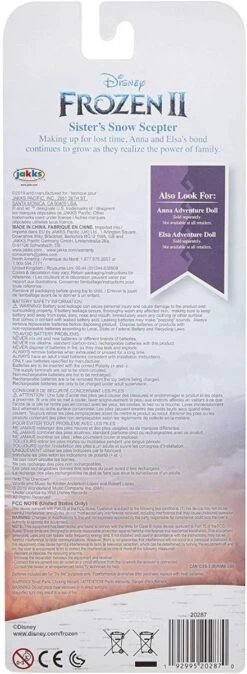 Disney Frozen Frozen 2 Sisters Musical Snow Wand -Toy Haven 81e4eexttsl. ac sl1500