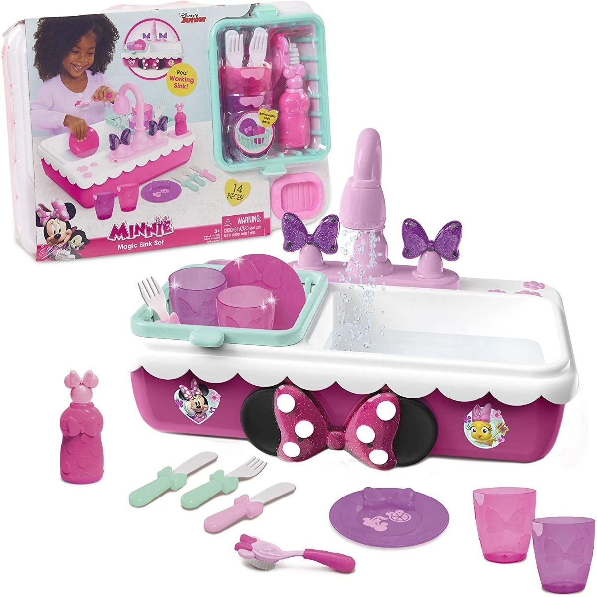 Disney Junior Minnie Mouse Happy Helpers Magic Sink Set
