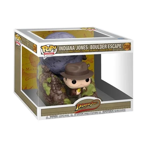FUNKO Indiana Jones: Raiders Of The Lost Ark Boulder Escape Pop! Vinyl Moment #1360 4 FUNKO Indiana Jones: Raiders Of The Lost Ark Boulder Escape Pop! Vinyl Moment #1360 - Image 2