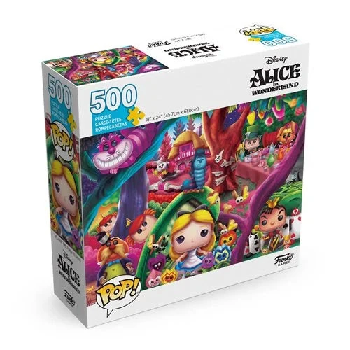 FUNKO Alice In Wonderland 500-Piece Pop! Puzzle 5 FUNKO Alice In Wonderland 500-Piece Pop! Puzzle - Image 3