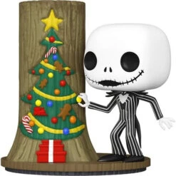 FUNKO Disney Nightmare Before Christmas 30th Anniv. Jack Christmas Town Door Deluxe Pop! Vinyl Figure #1360