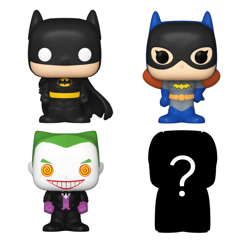 FUNKO DC Comics 4-Pack Series 2 Bitty Pop! 4 FUNKO DC Comics 4-Pack Series 2 Bitty Pop! - Image 2