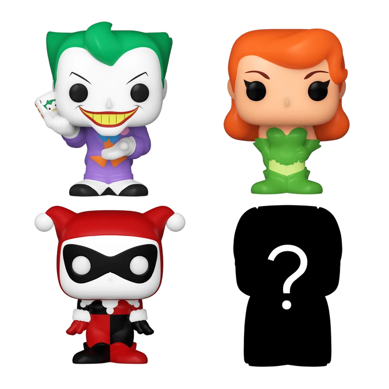 FUNKO DC Comics 4-Pack Series 3 Bitty Pop! 4 FUNKO DC Comics 4-Pack Series 3 Bitty Pop! - Image 2