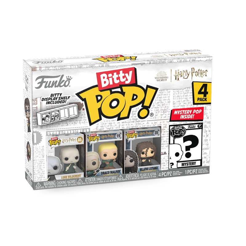 FUNKO Harry Potter 4-Pack Series 4 Bitty Pop! 3 FUNKO Harry Potter 4-Pack Series 4 Bitty Pop!