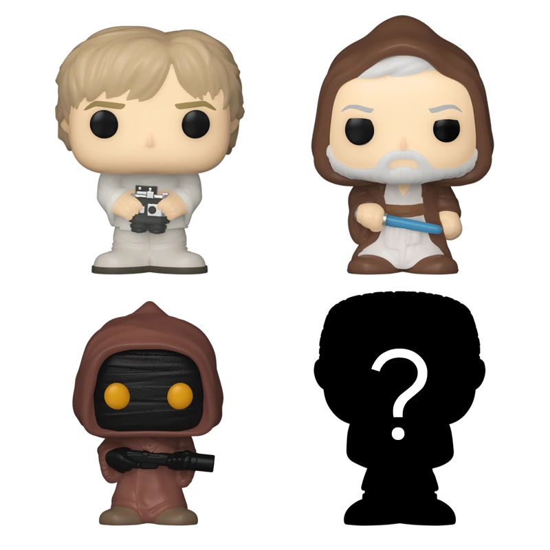 FUNKO Star Wars 4-Pack Series 1 Bitty Pop! 4 FUNKO Star Wars 4-Pack Series 1 Bitty Pop! - Image 2