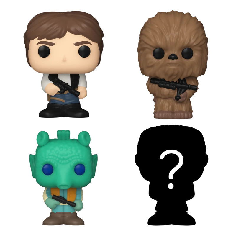 FUNKO Star Wars 4-Pack Series 3 Bitty Pop! 4 FUNKO Star Wars 4-Pack Series 3 Bitty Pop! - Image 2