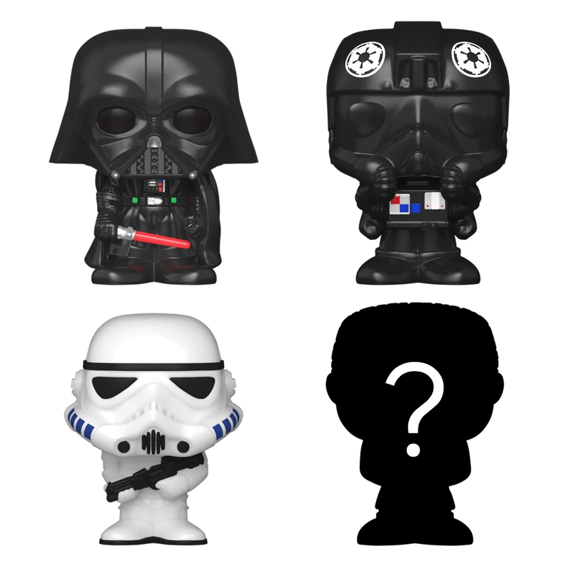 FUNKO Star Wars 4-Pack Series 4 Bitty Pop! 4 FUNKO Star Wars 4-Pack Series 4 Bitty Pop! - Image 2