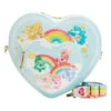 Loungefly Care Bears Heart Cloud Party Rainbow Strap Crossbody Bag -Toy Haven CBTB0006 LFCAREBEARSHEARTCLOUDPA