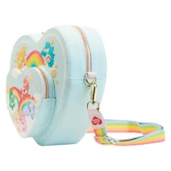 Loungefly Care Bears Heart Cloud Party Rainbow Strap Crossbody Bag -Toy Haven CBTB0006 LFCAREBEARSHEARTCLOUDPA 2