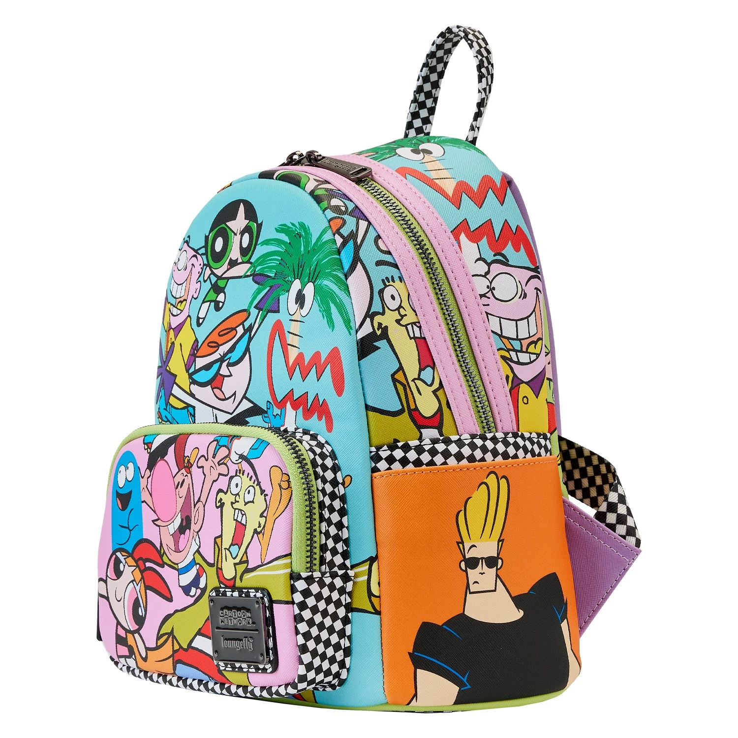 Loungefly Cartoon Network Retro Collage Mini Backpack 4 Loungefly Cartoon Network Retro Collage Mini Backpack - Image 2