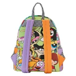 Loungefly Cartoon Network Retro Collage Mini Backpack 14 Loungefly Cartoon Network Retro Collage Mini Backpack -Toy Haven CNBK0002 LFCARTOONNETWORKRETROCOLLAGEMINIBACKPACK0986BACK