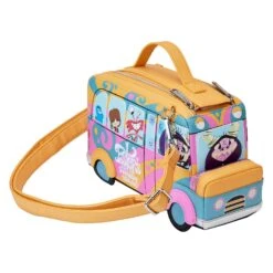 Loungefly Cartoon Network Fosters Home For Imaginary Friends Figural Bus Crossbody Bag -Toy Haven CNTB0002 FOSTERSHOMEFORIMAGINARYFRIENDSFIGURALBUSCROSSBODYQUARTER