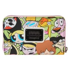 Loungefly Cartoon Network Retro Collage Ziparound Wallet -Toy Haven CNWA0001 LFCARTOONNETWORKRETROCOLLAGEZIPAROUNDWALLET1003BACK
