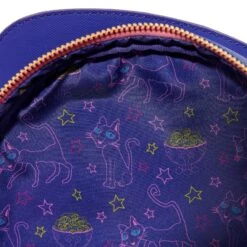 Loungefly Laika Coraline Stars Cosplay Mini Backpack -Toy Haven COBK0023 LFLAIKACORALINESTARSCOSPLAYMINIBKPK 006 INSIDE