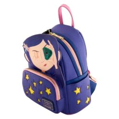 Loungefly Laika Coraline Stars Cosplay Mini Backpack -Toy Haven COBK0023 LFLAIKACORALINESTARSCOSPLAYMINIBKPK 022 TOP