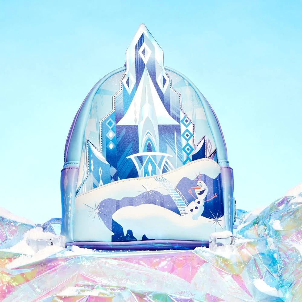 Loungefly Disney Frozen Princess Castle Mini Backpack 3 Loungefly Disney Frozen Princess Castle Mini Backpack