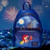Loungefly Disney The Little Mermaid Ariel Fireworks Mini Backpack -Toy Haven DTC LIFESTYLE LITTLEMERMAIDFIREW