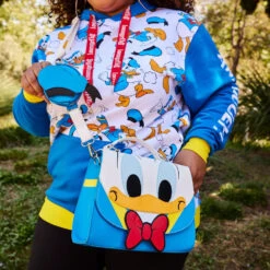 Loungefly Disney Donald Duck Cosplay Crossbody Bag